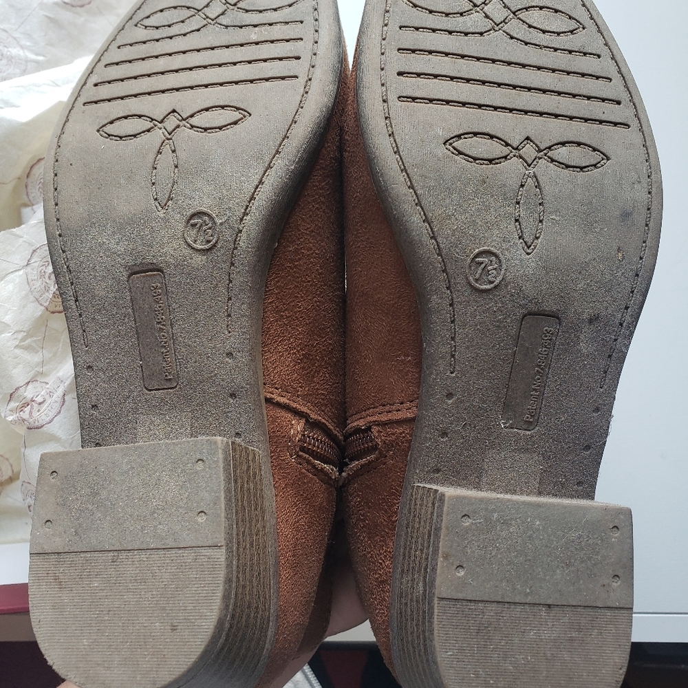Brown Booties - Picture 7 of 11